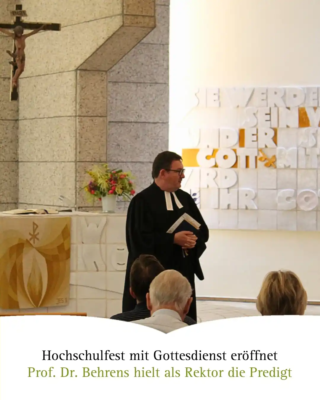 Image from LThH (Lutherische Theologische Hochschule) Oberursel: Mit einem Gottesdienst in der St.-Johannes-Kirche haben wir unser Hoch...