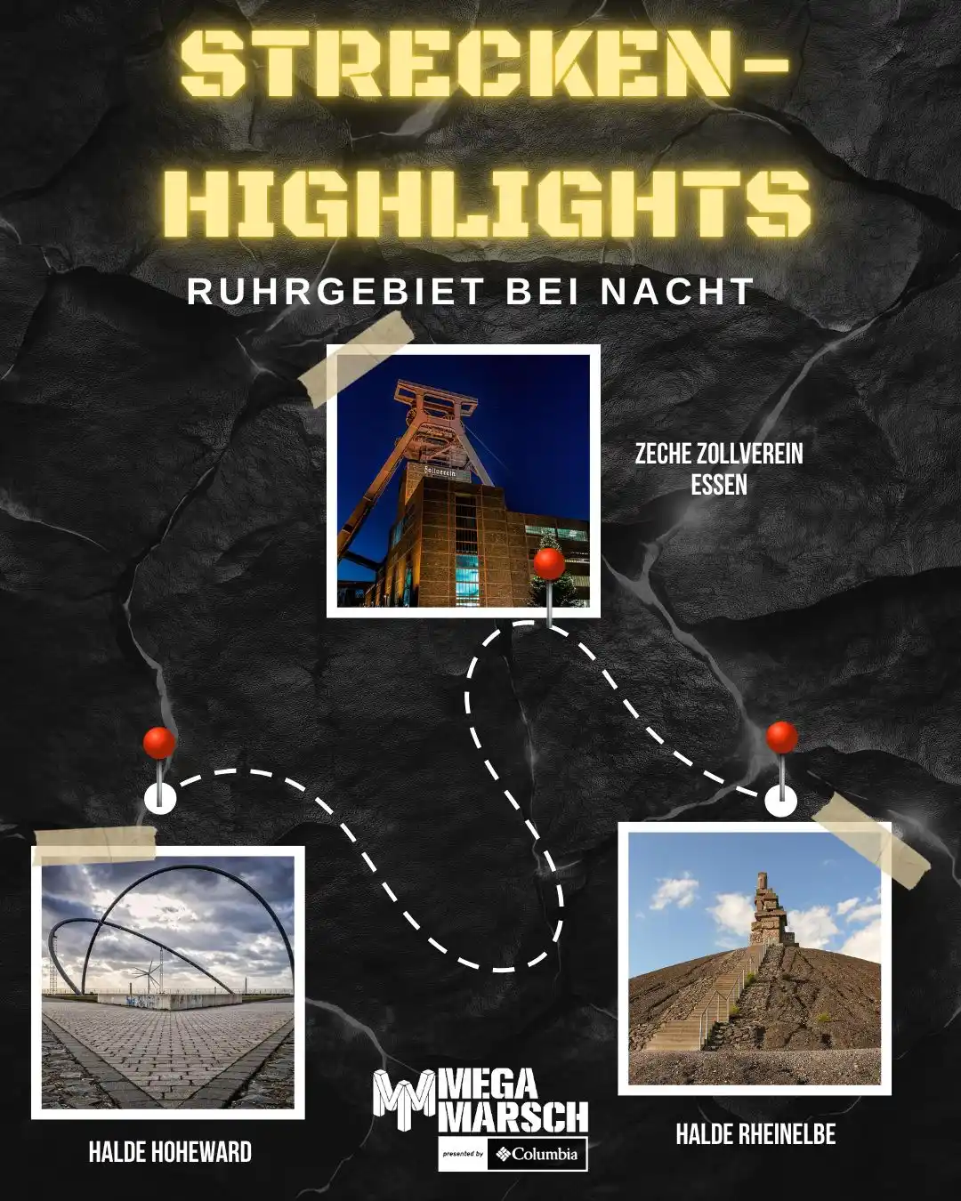 Image from Megamarsch: 🌙 Neue Strecke, neue Highlights! Wir haben an einer brandneuen Streck...