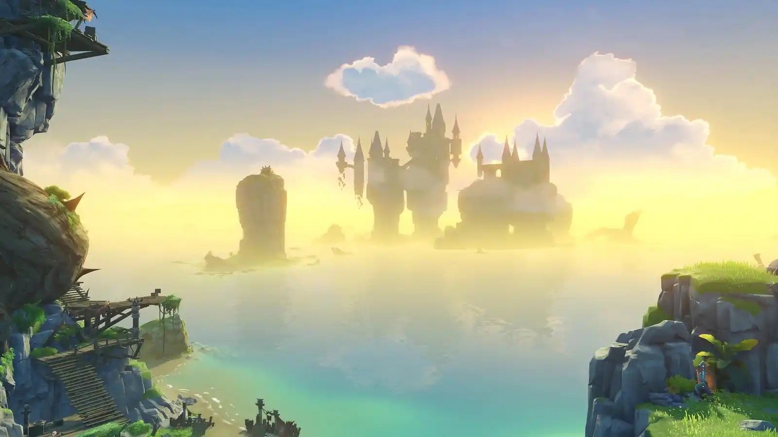 Image from 𝐆𝐞𝐧𝐬𝐡𝐢𝐧 𝐁𝐫𝐚𝐬𝐢𝐥 ༉‧₊˚✧ Leak e noticias!!: ‼️ O *mapa da versão 5.8* tem duas partes: A Ilha do Evento de Verão ...
