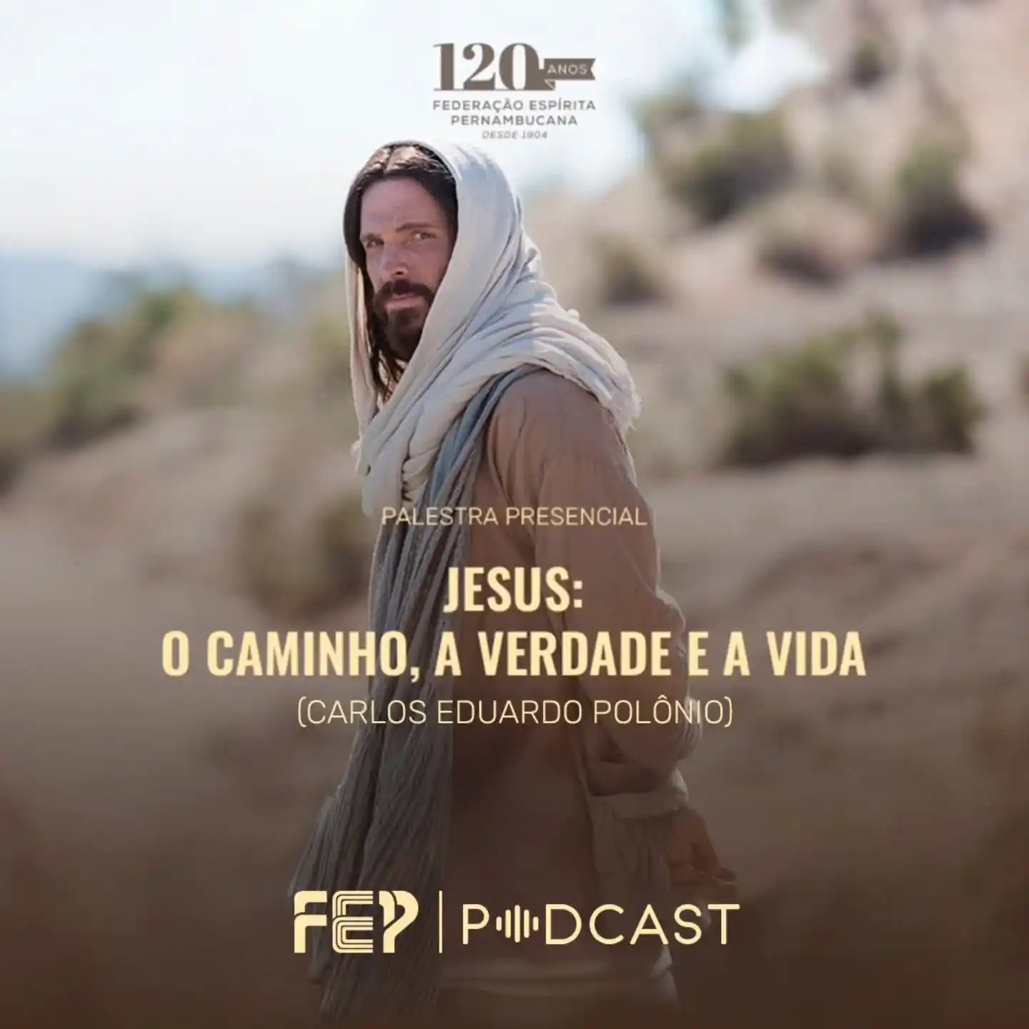 Image from Federação Espírita Pernambucana: 🎧O podcast oficial da FEP traz, hoje, palestra realizada no Auditório...