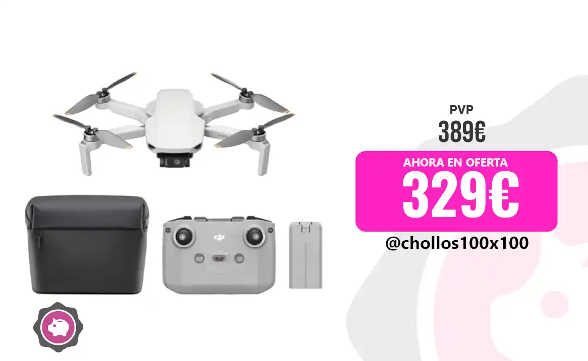 Image from Chollos100x100 🔥: 🔥 OFERTÓN DRON MINI <a class="text-blue-500 hover:underline cursor-po...