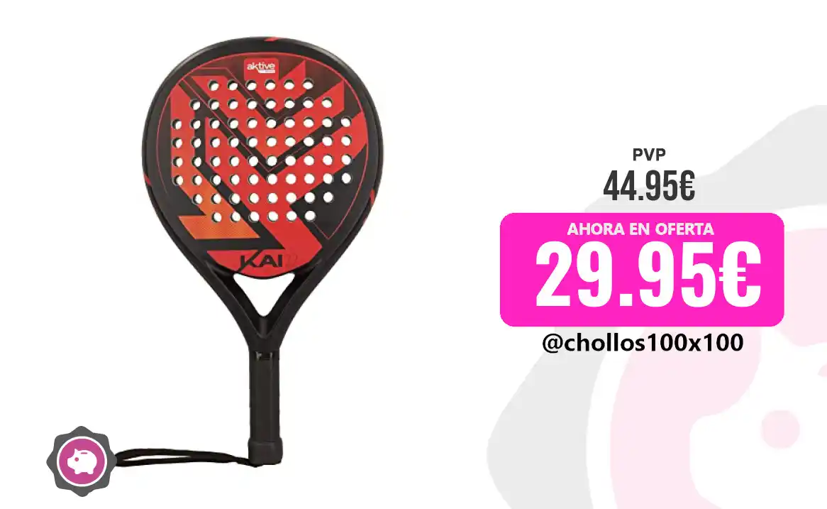 Image from Chollos100x100 🔥: 🔥 OFERTÓN PALA DE PÁDEL - AKTIVE <a class="text-blue-500 hover:unde...