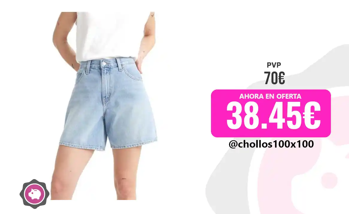 Image from Chollos100x100 🔥: 🔥 OFERTÓN PANTALONES CORTOS, LEVI'S   <a class="text-blue-500 hover:u...