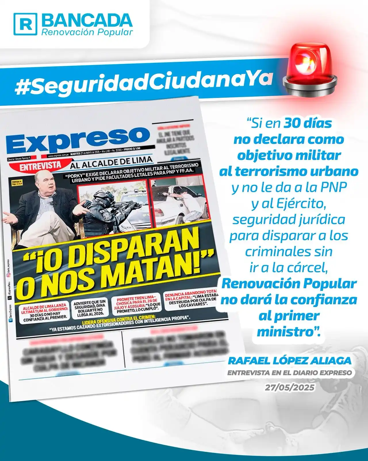 Image from Bancada Renovación Popular ✅📰🔵: 🗣 <a class="text-blue-500 hover:underline cursor-pointer" href="/hash...