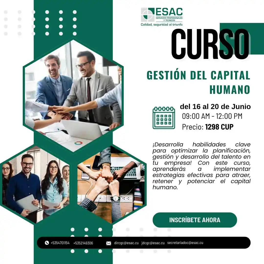 Image from Acciones Formativas ESAC: 💼 ¡Optimiza la gestión del talento con nuestro curso de Gestión del C...