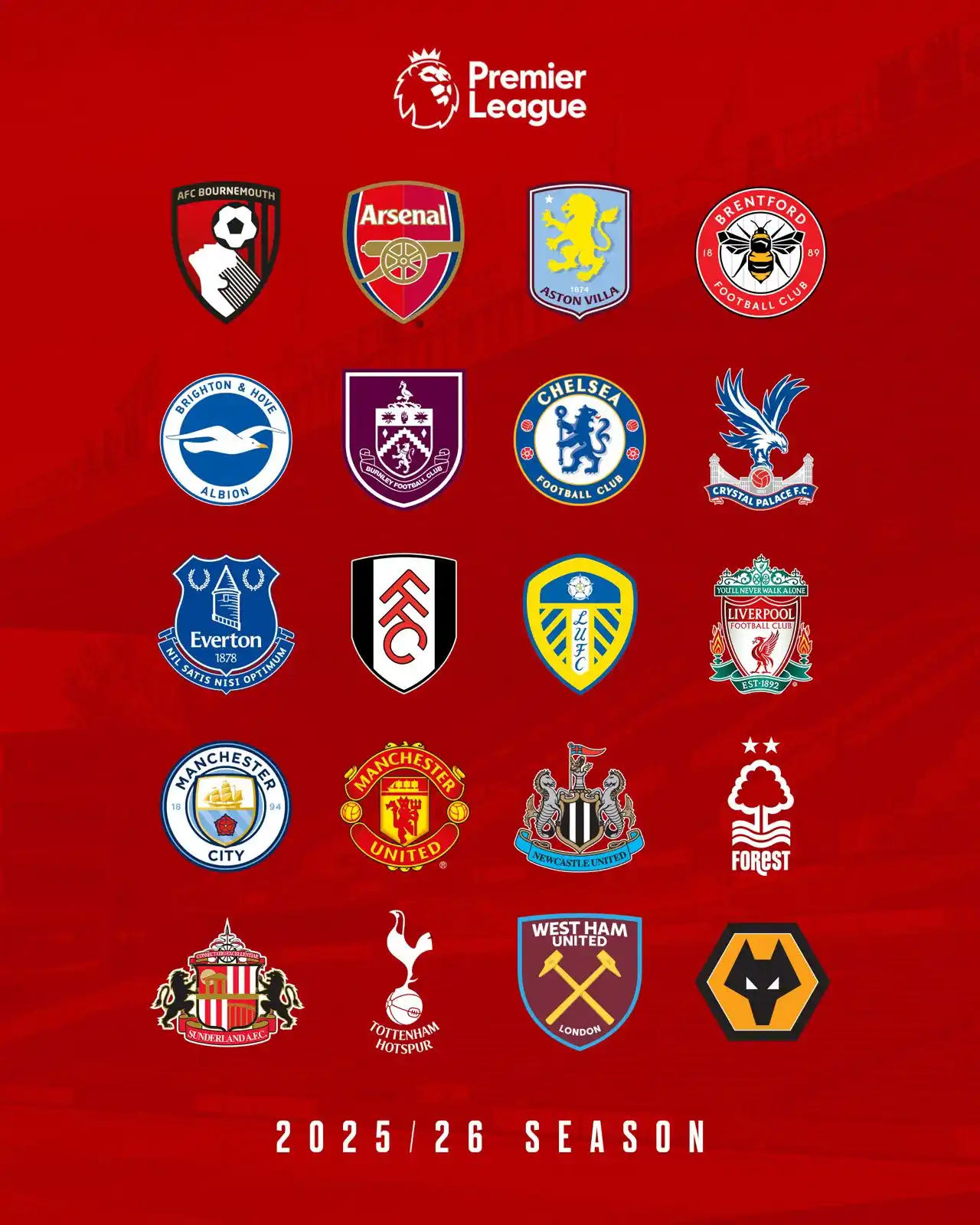 Image from Nottingham Forest: Our 2025/26 Premier League fixtures drop in just 7 days. 🔜 Sync your...