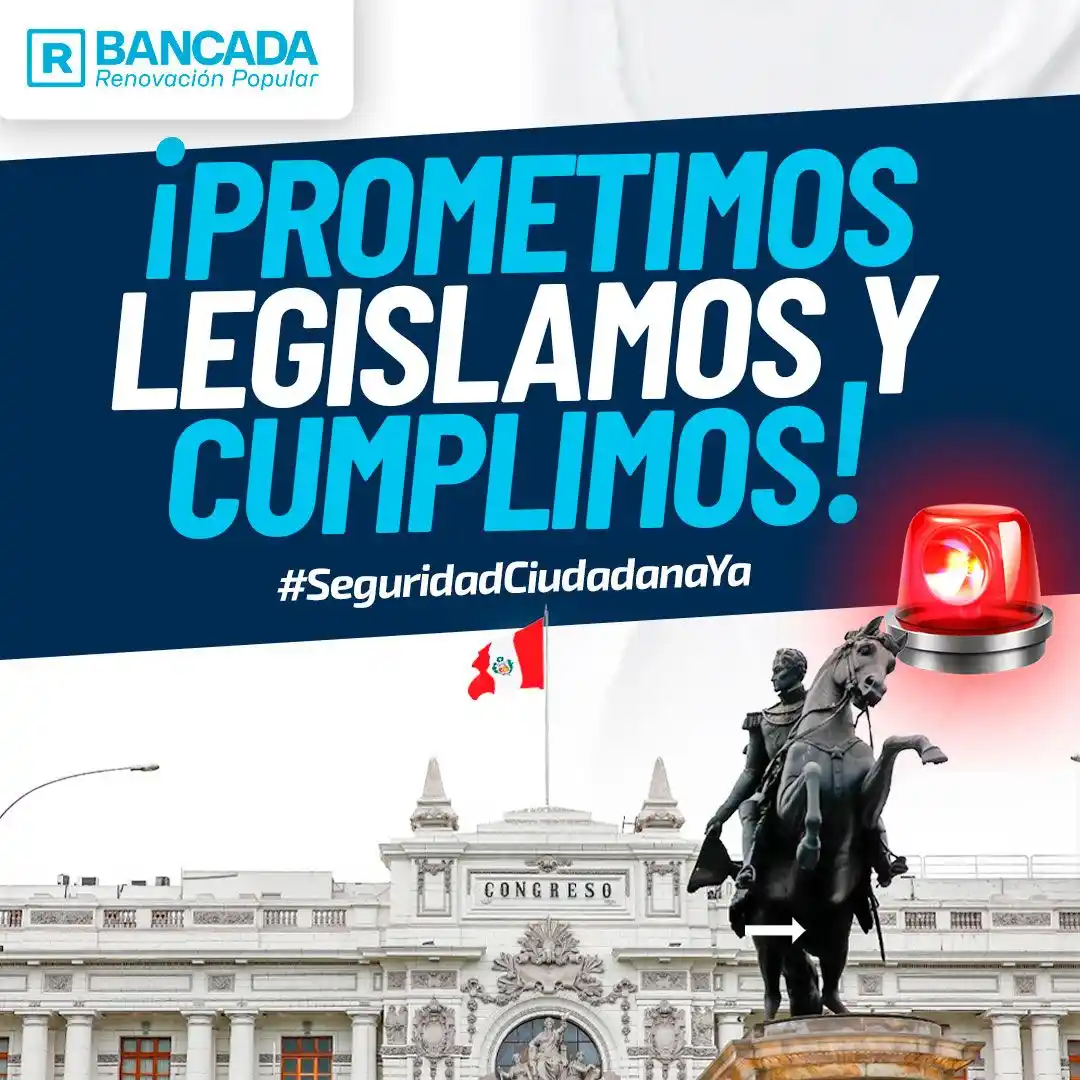 Image from Bancada Renovación Popular ✅📰🔵: 💪🏻🇵🇪 *<a class="text-blue-500 hover:underline cursor-pointer" href...