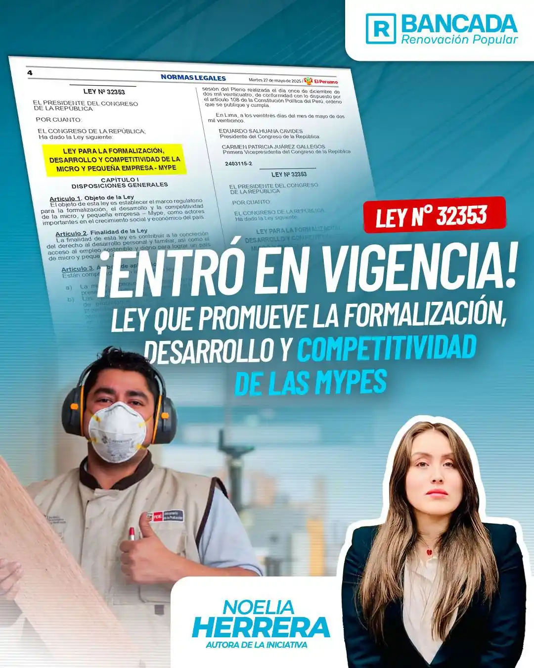 Image from Bancada Renovación Popular ✅📰🔵: 📃🇵🇪 <a class="text-blue-500 hover:underline cursor-pointer" href="/...