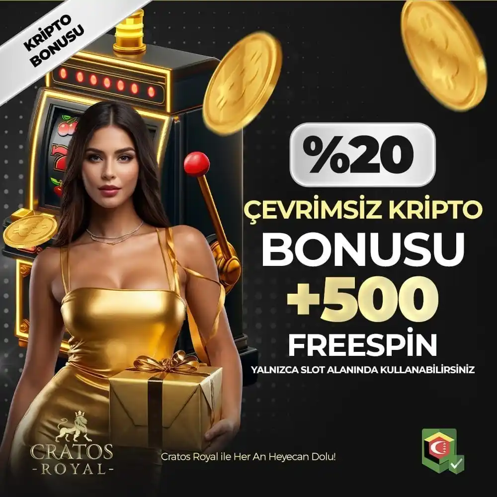 Image from CratosRoyal Resmi: *%20 ÇEVRİMSİZ KRİPTO BONUSU* 🤜 *%20 Anında Kripto Bonusu – Çevrim ...