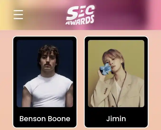 Image from • Park Jimin Universe Paraguay •: 🗳️ PJUVOTES JIMIN está nominado a Artista Masculino Internacional de...