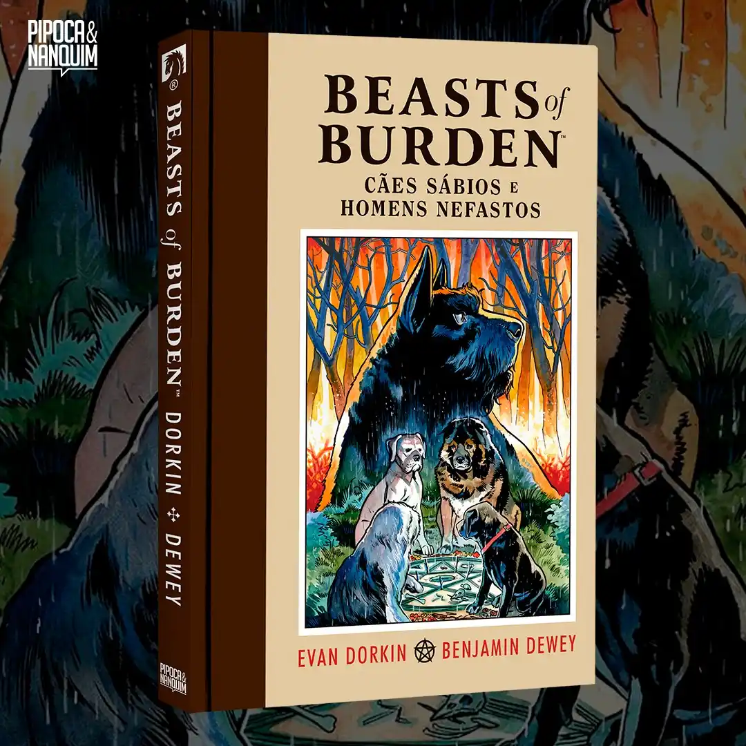 Image from Canal do PN: 📣Pré-venda nova no ar! 🐶Beasts of Burden: Cães Sábios e Homens Nef...