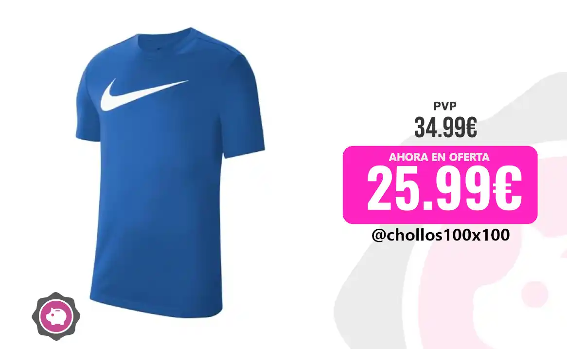 Image from Chollos100x100 🔥: 🔥 PRECIAZO CAMISETA, NIKE <a class="text-blue-500 hover:underline c...