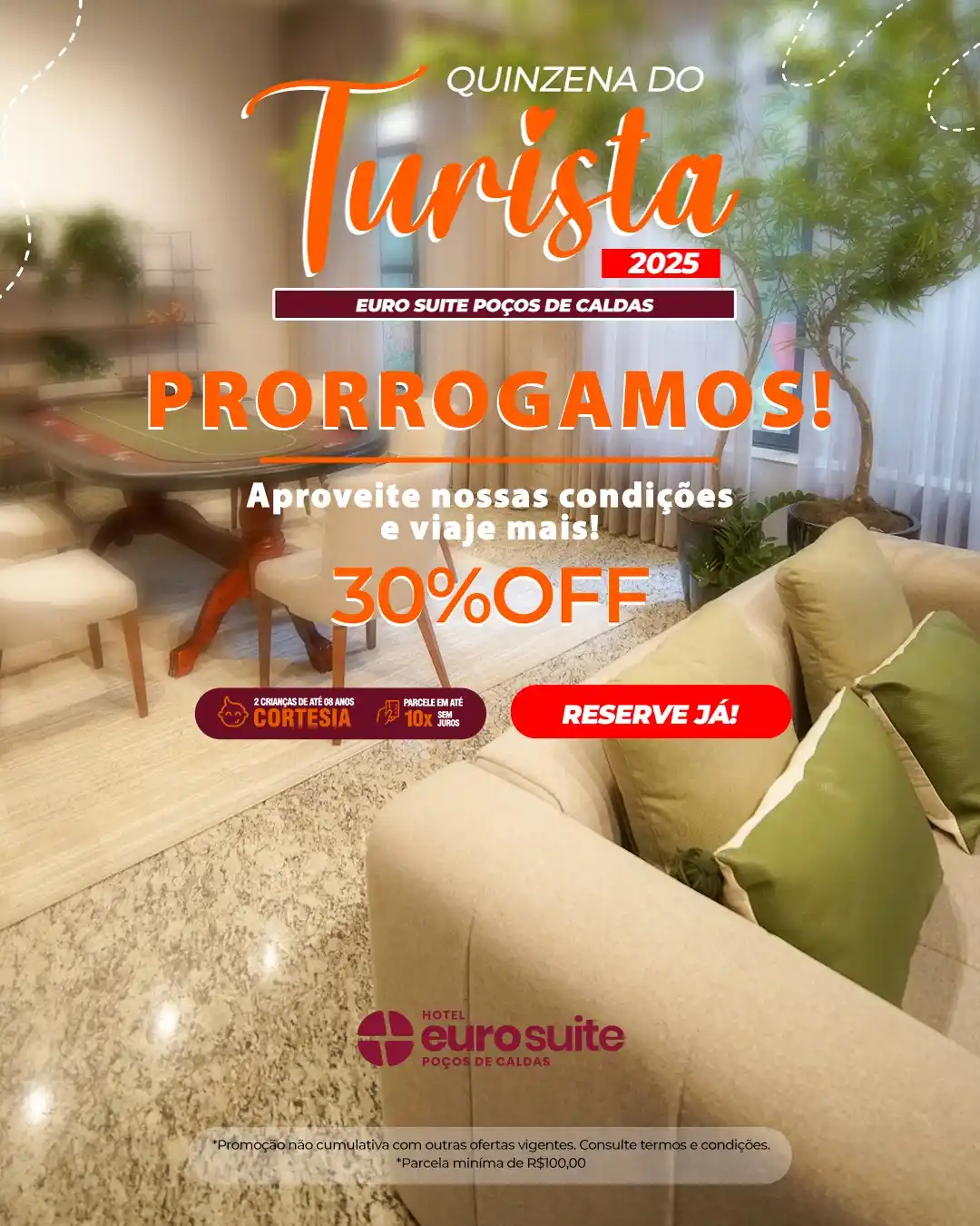 Image from Euro Suite Poços De Caldas: 🧳PRORROGAMOS o DIA DO TURISTA em POÇOS! CORRE, AINDA DÁ TEMPO!🚙 Vo...