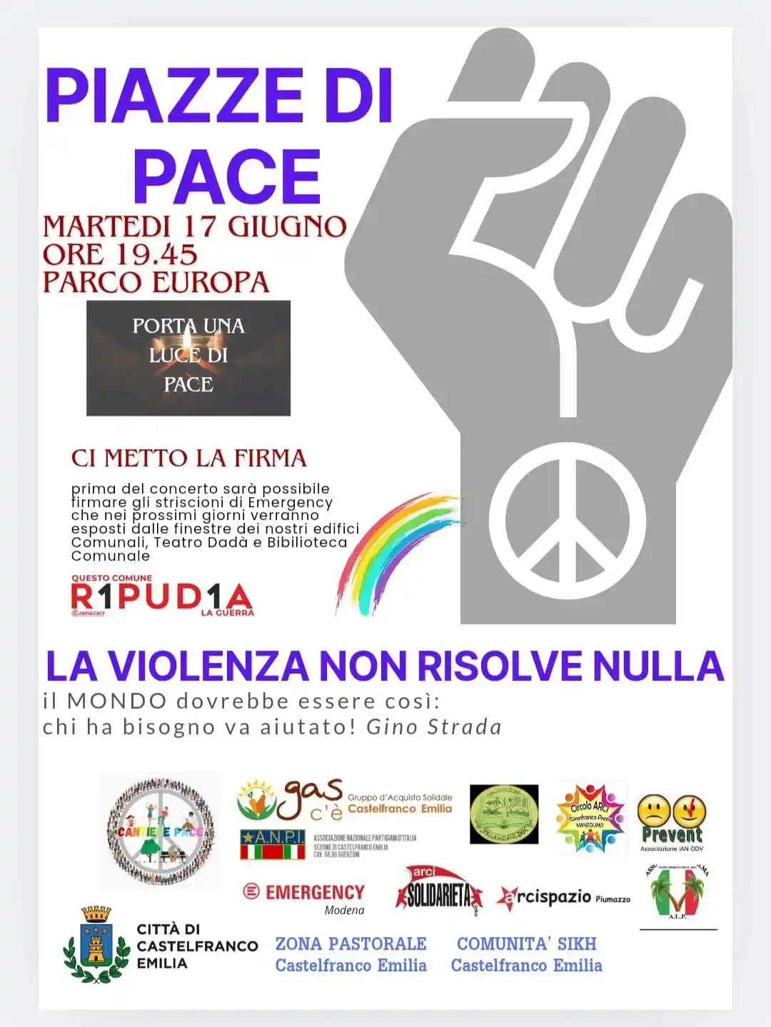 Image from Città di Castelfranco Emilia: ✨ Questa sera alle 21 in piazza Garibaldi EDERA porta in scena OLOGRAM...