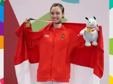 Image from Pikiran Rakyat Media Network: *Ratu Wushu Indonesia Sindir Pemerintahan Prabowo 'Pilih Kasih' antara...