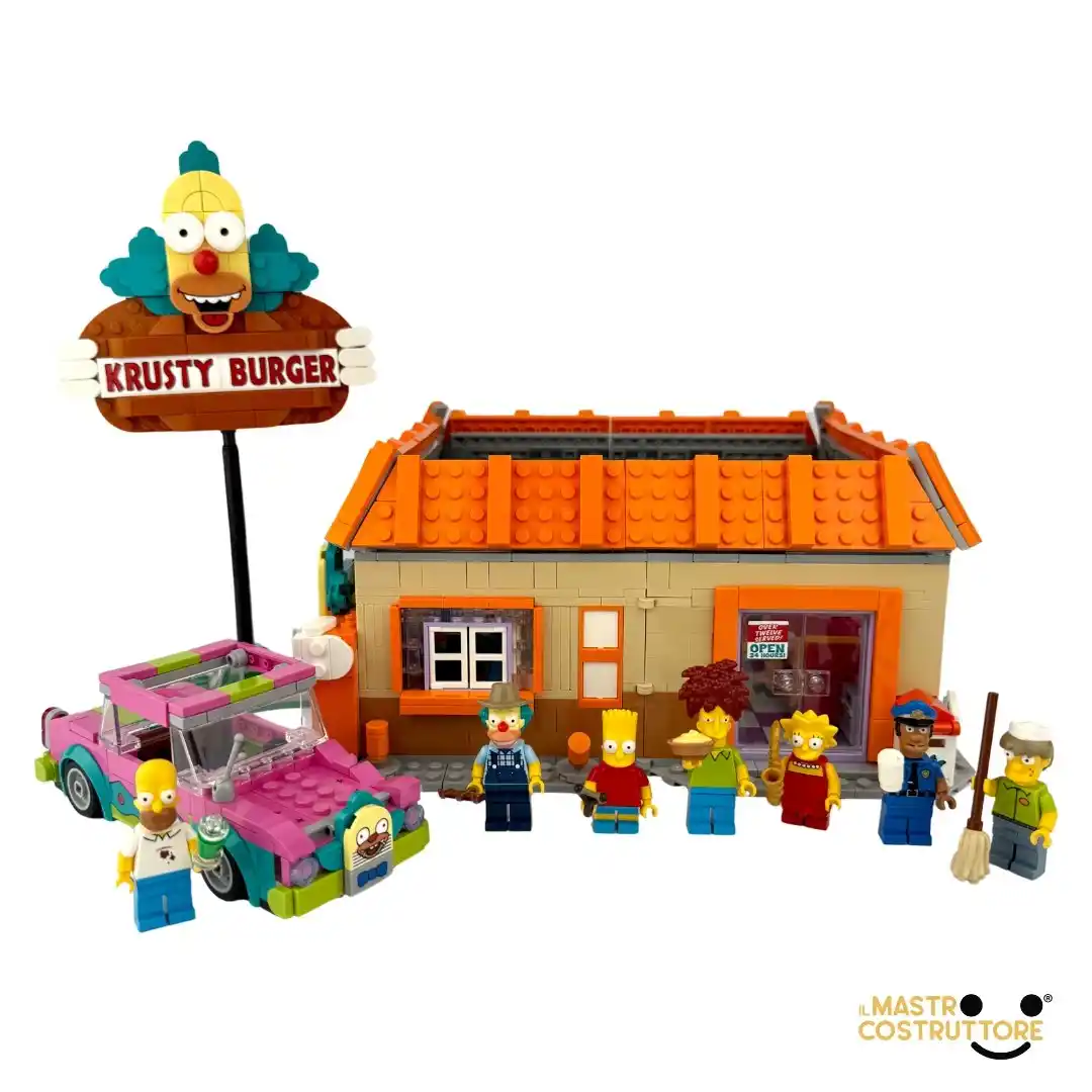Image from Il Mastro Costruttore®: 🧱 Recensione completa online! LEGO® 10352 The Simpsons™ Krusty Burger...