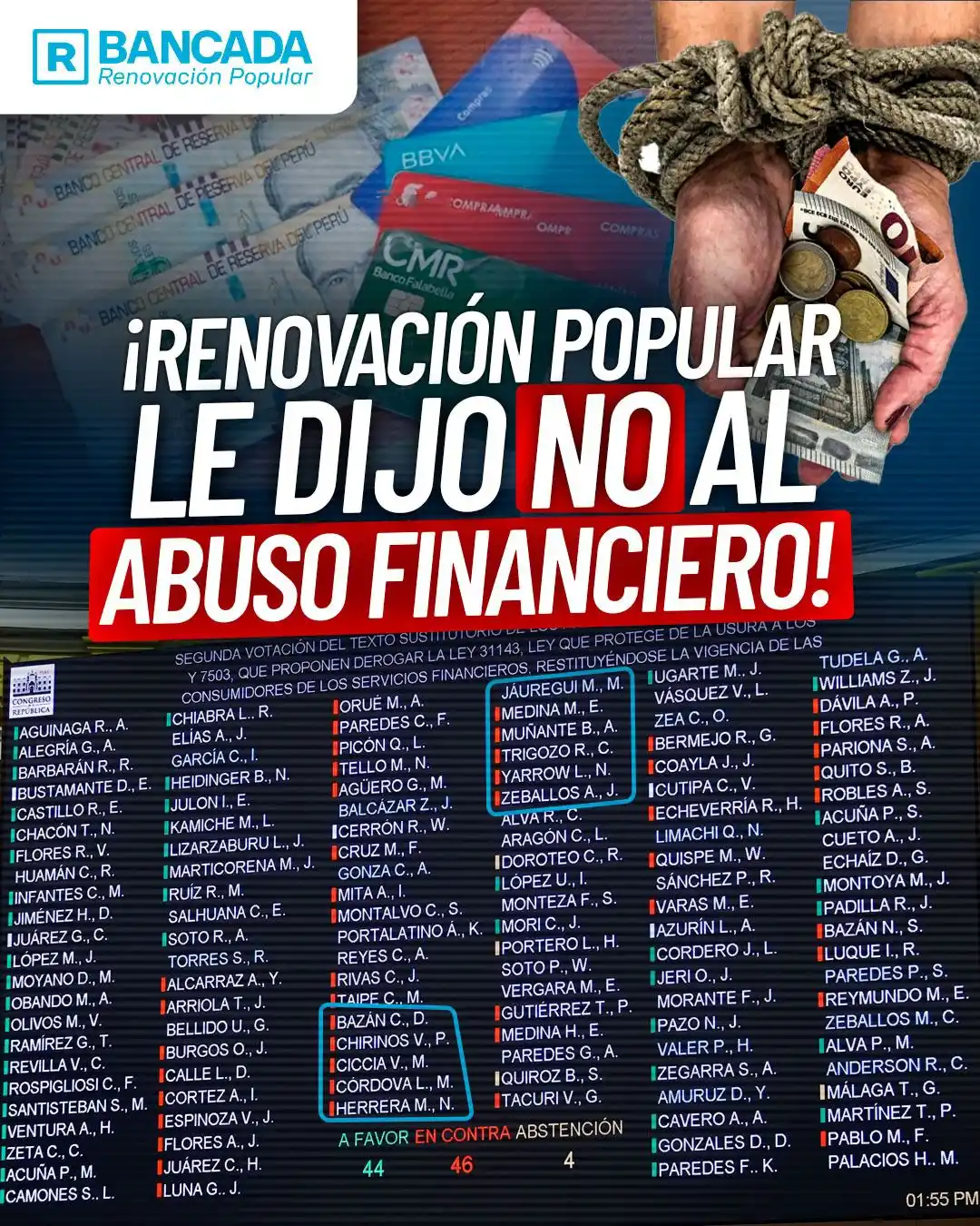 Image from Bancada Renovación Popular ✅📰🔵: 🚫 <a class="text-blue-500 hover:underline cursor-pointer" href="/hash...