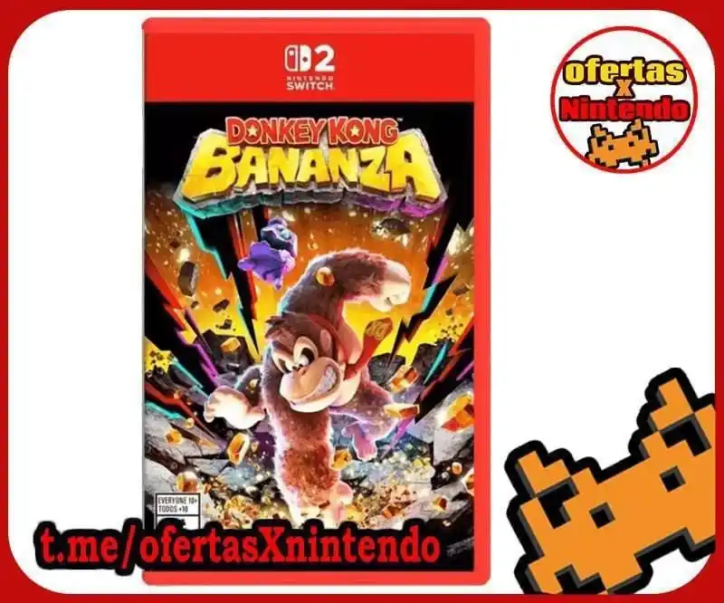 Image from ofertasXnintendo Videojuegos: RECUPERA TU BANANZA A PRECIACO🍌 Donkey Kong Bananza Ed Española - T...