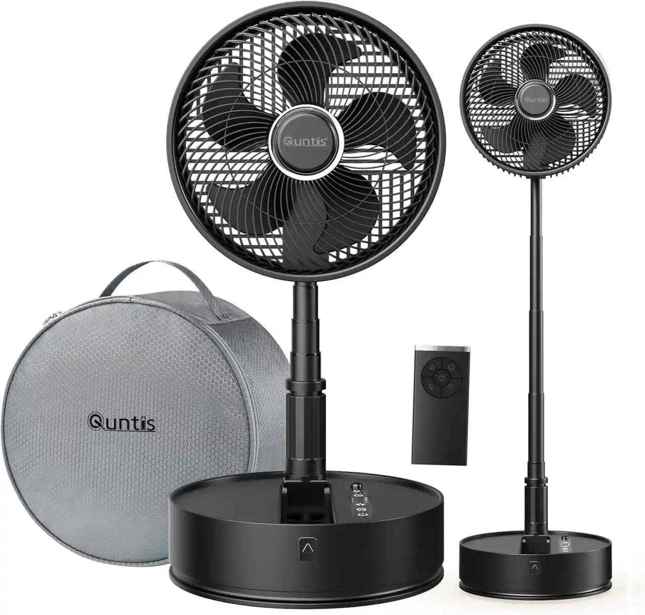 Image from Ofertones México : ¡REFRESCATE CON EL VENTILADOR PORTÁTIL QUNTIS! 🌬✨ Amazon: Quntis Negr...