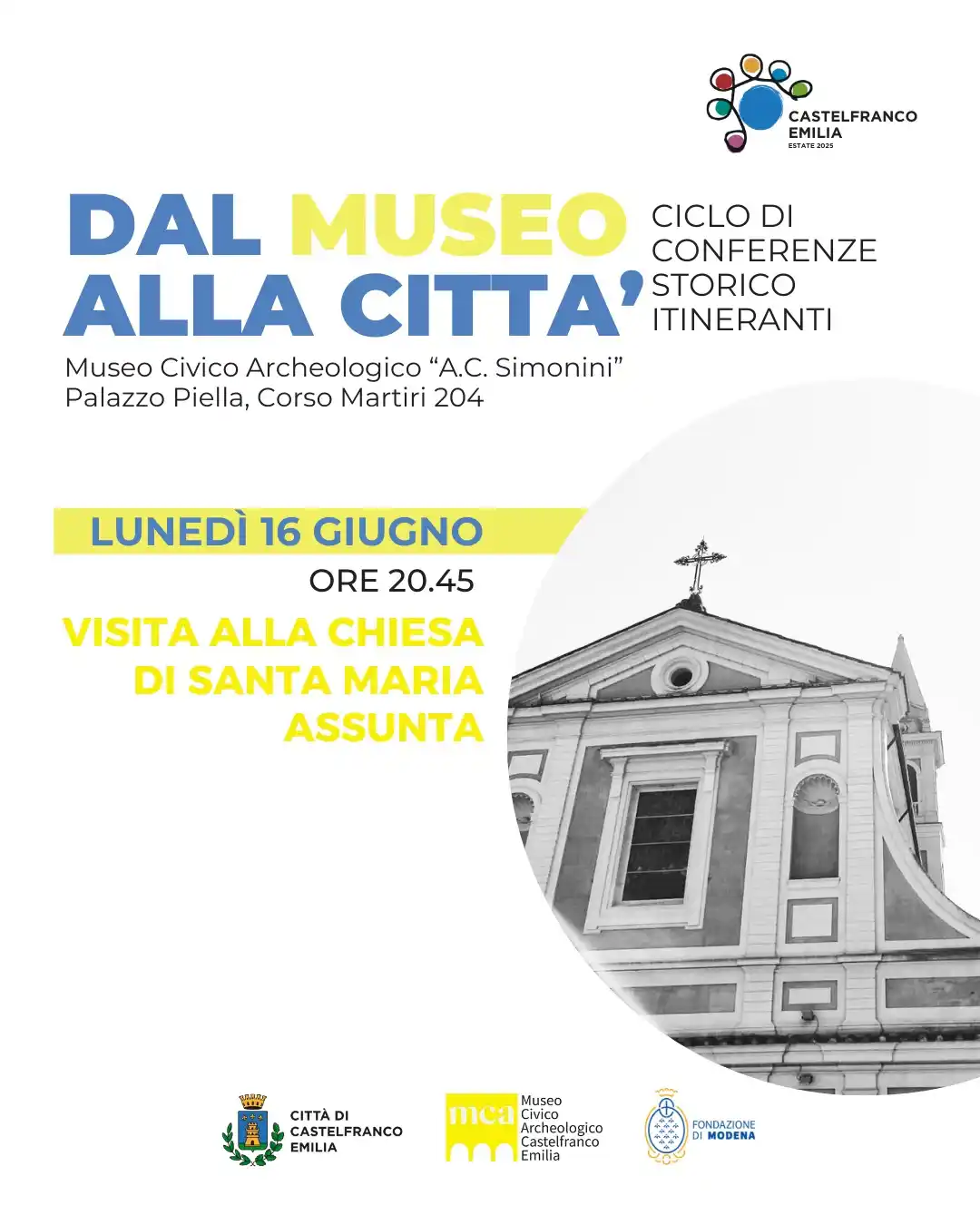 Image from Città di Castelfranco Emilia: Ricordiamo l'incontro di questa sera “Dal Museo alla città”, conferen...