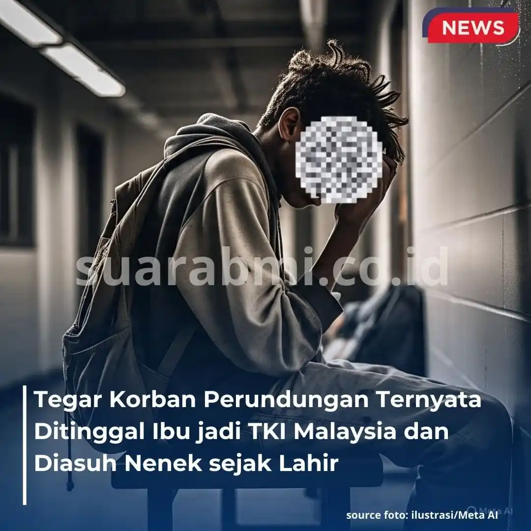 Image from SuaraBMI: Sejak Lahir Diasuh Nenek, Tegar Jadi Korban Perundungan😔 Tegar, rema...