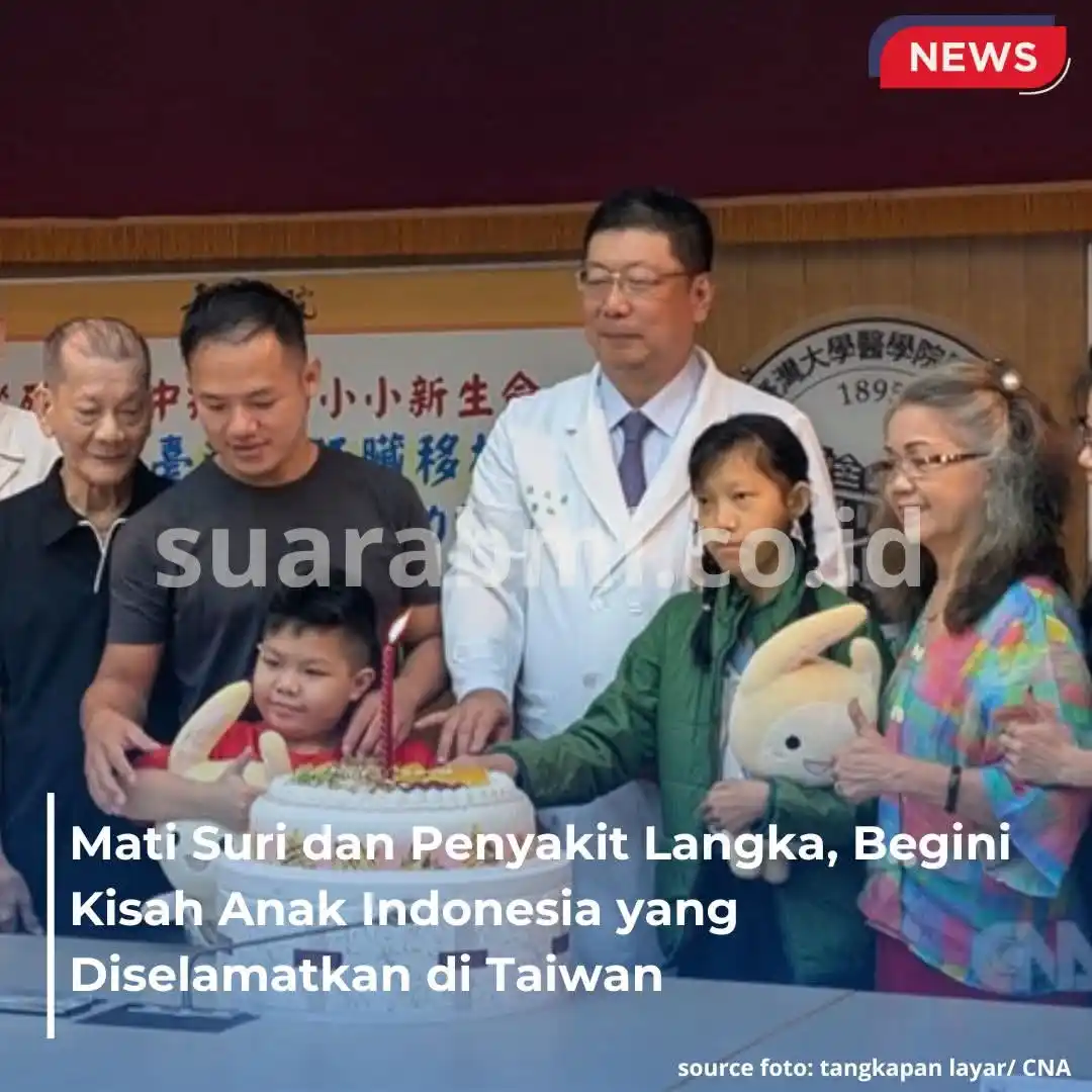 Image from SuaraBMI: Sherlyn dan David, dua anak Indonesia ini sempat menghadapi kondisi ya...