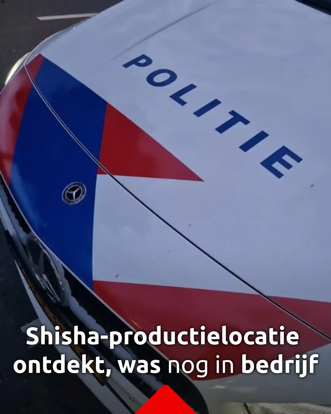 Image from Misdaad in Brabant: *Shisha-productielocatie ontdekt, was nog in bedrijf* Aan de Amert in...