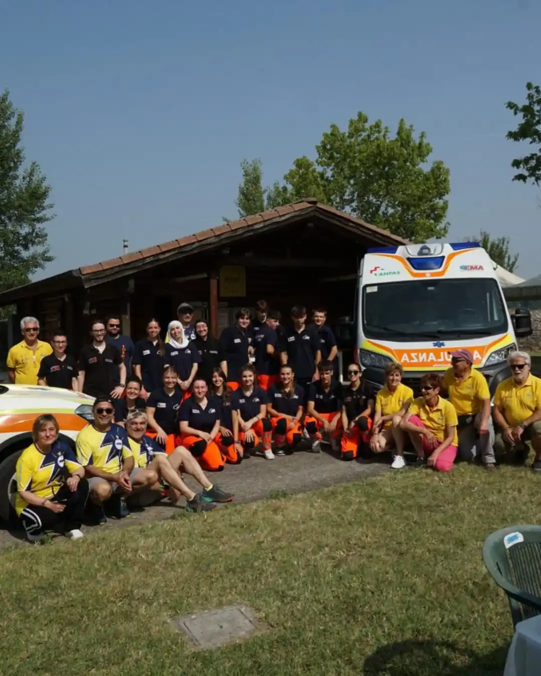 Image from EMA Emilia Ambulanze ODV: 👉 Si è svolta ieri, presso il campo di tiro con l'arco della ASD Arci...