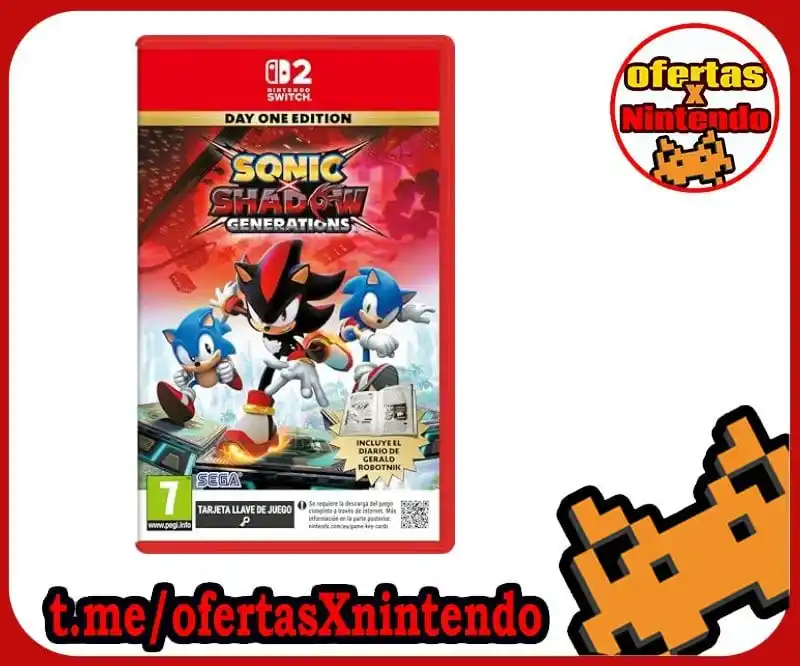 Image from ofertasXnintendo Videojuegos: Sonic X Shadows Generations <a class="text-blue-500 hover:underline cu...