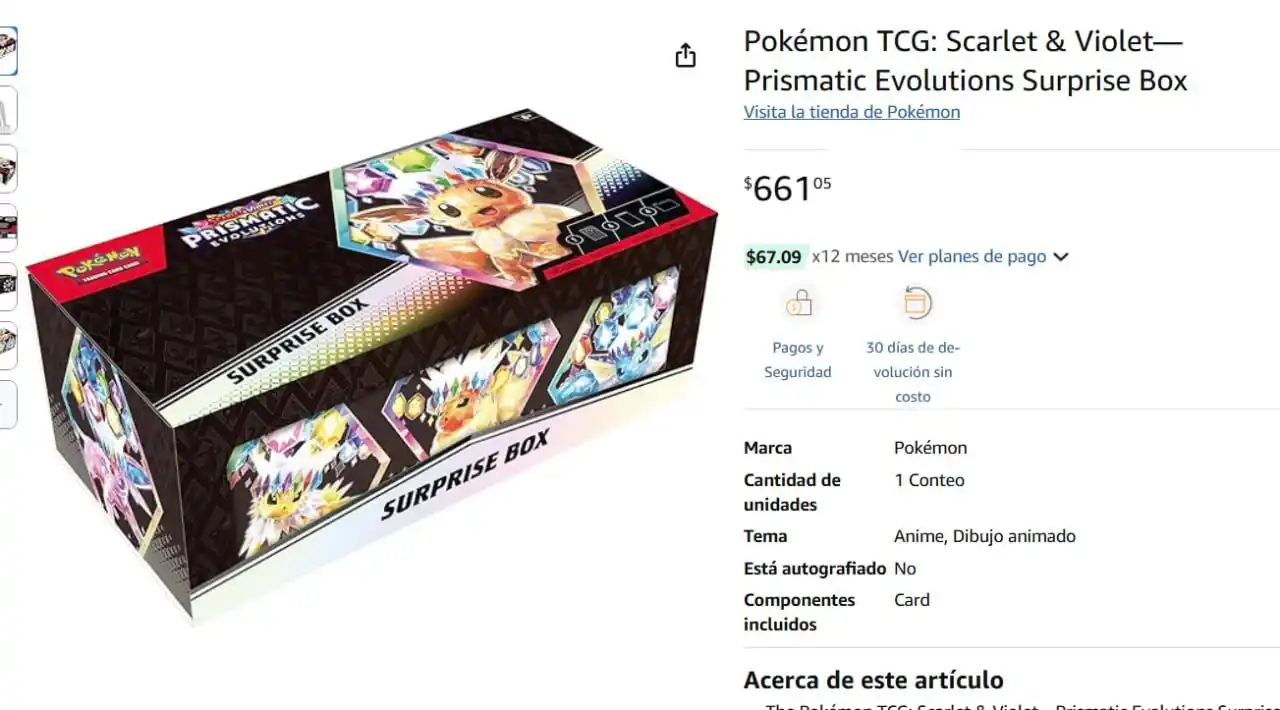 Image from Ofertones México : ¡SORPRESA POKÉMON! 🎉✨ DESCUBRE EL NUEVO BOX DE EVOLUCIONES PRISMÁTICA...
