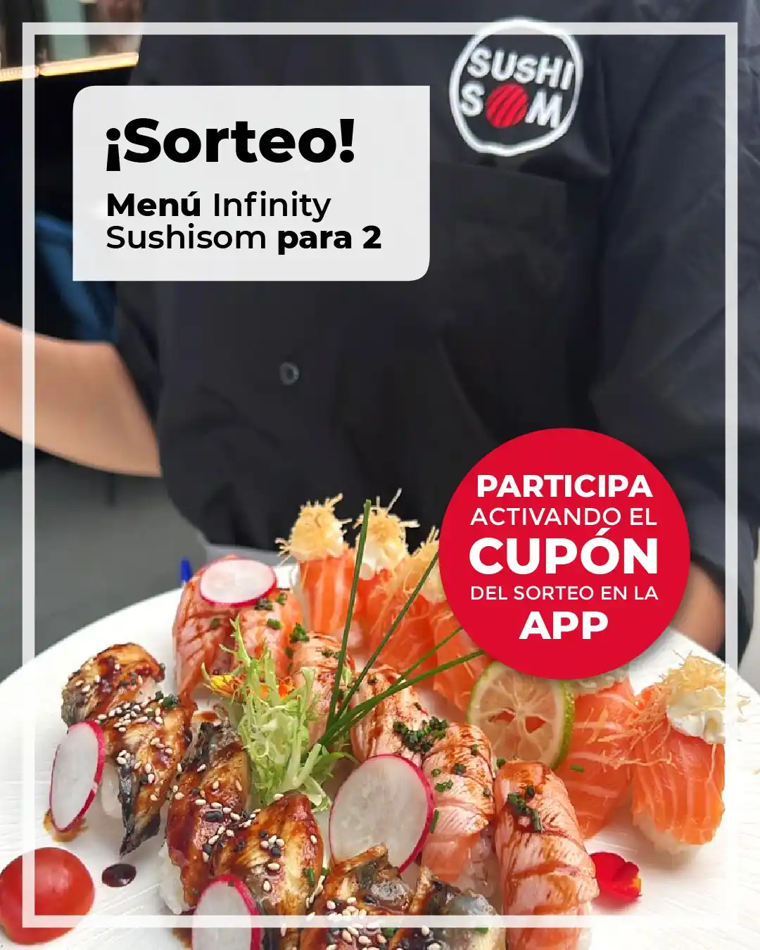 Image from Bahía Sur: ¡SORTEO! 🍣🎉 No hay mejor manera de celebrar el Día del Sushi que pon...