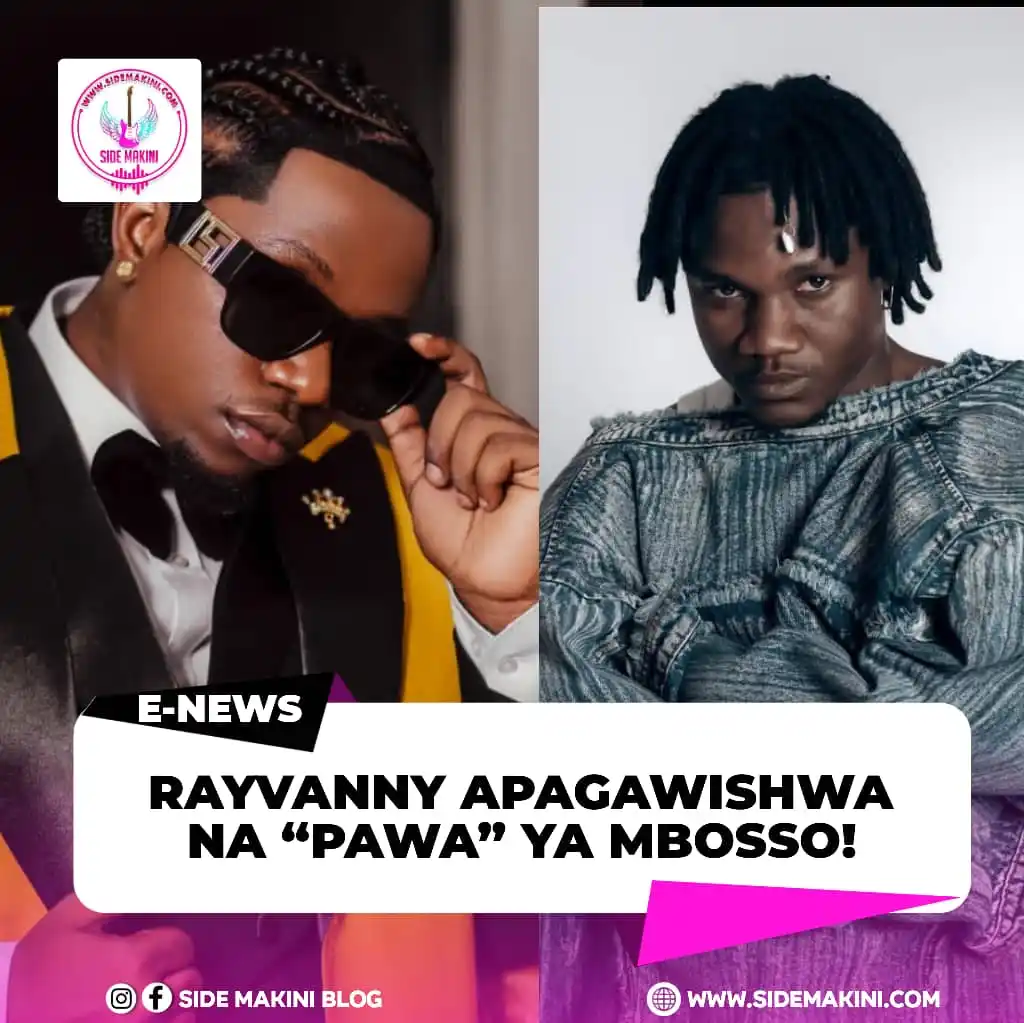 Image from Side Makini Blog: Staa wa muziki wa Bongo Fleva, @rayvanny, amemimina sifa kwa wimbo mpy...