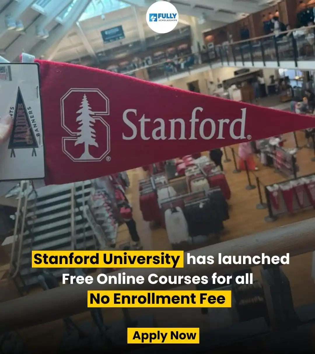 Image from Fully Scholarships: ๐ฆ๐๐ฎ๐ป๐ณ๐ผ๐ฟ๐ฑ ๐จ๐ป๐ถ๐๐ฒ๐ฟ๐๐ถ๐๐ ๐๐ฟ๐ฒ๐ฒ ๐ข๐ป๐น๐ถ๐ป๐ฒ ๐๐ผ๐๐ฟ๐...
