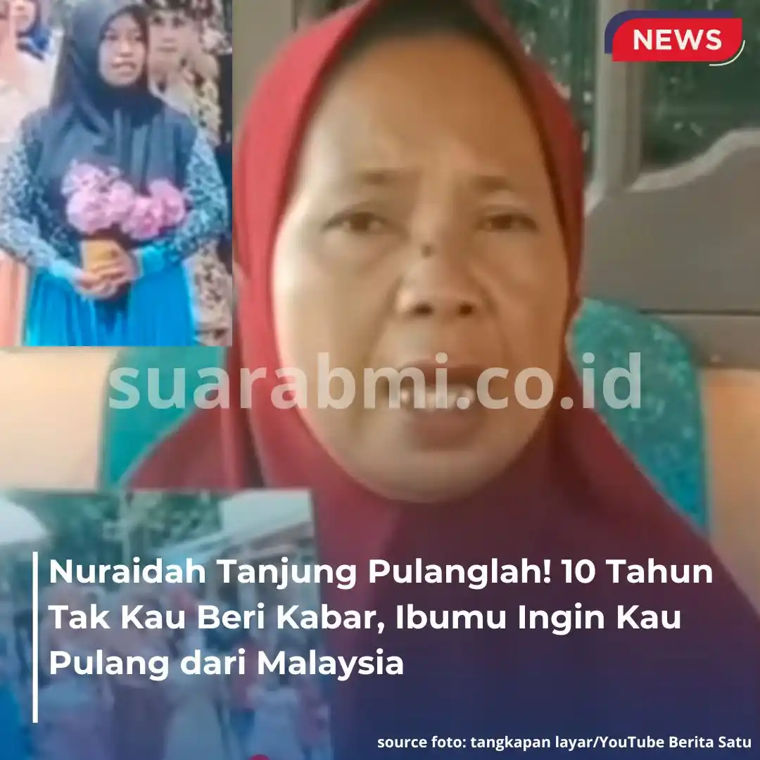 Image from SuaraBMI: Sudah 10 tahun, Rubinam ibu asal Labuhan Batu ini belum menerima kabar...