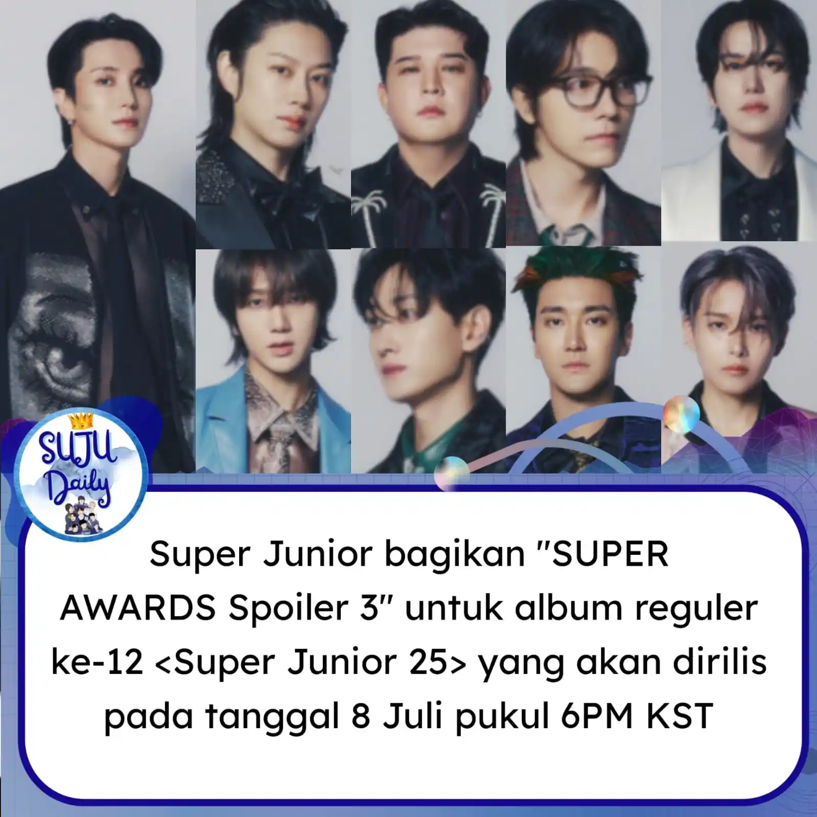 Image from Suju.daily: SUPER JUNIOR 슈퍼주니어 'Super Junior25' SUPER AWARDS Spoiler 3 SUPER JUN...