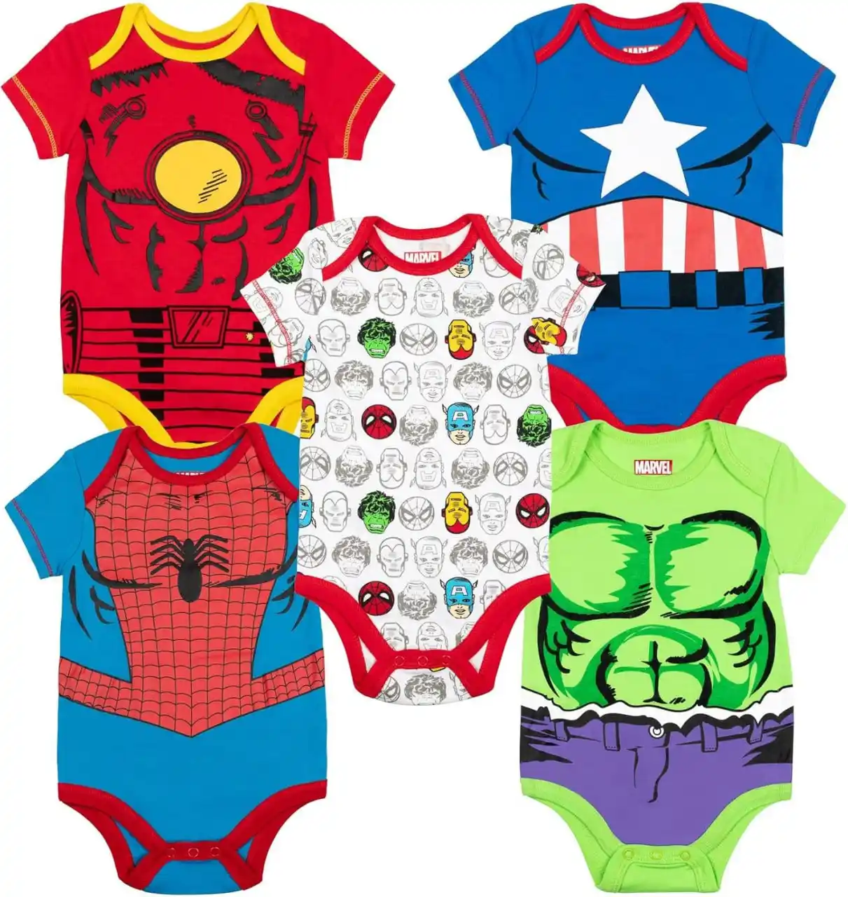 Image from Ofertones México : ¡SUPERHEROES PARA TU PEQUEÑO! 💚🕷🦸♂️🦸♀️ Amazon: Marvel bebé Boys ...