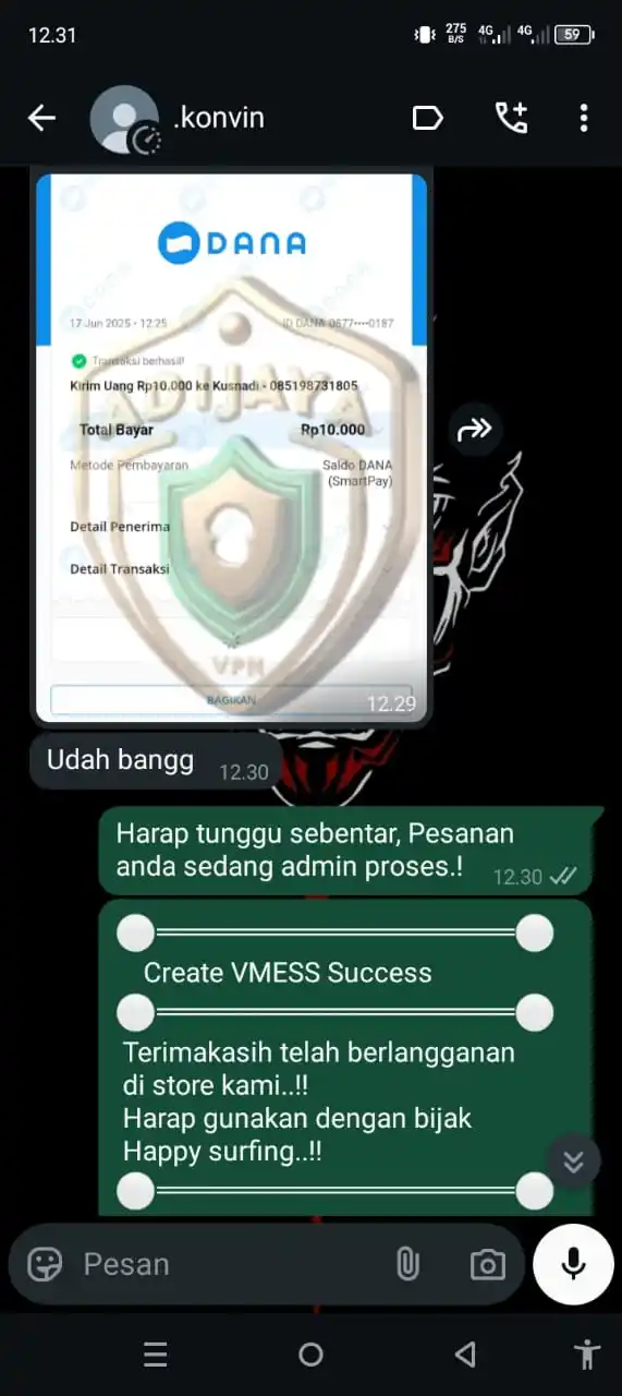Image from 𝐀𝐝𝐢𝐣𝐚𝐲𝐚 ꜱᴛᴏʀᴇ ꪜρꪀ • TESTIMONI✅: *_✍️TERIMAKASIH, TRANSAKSI DONE..!!_* *⚪══════════════════════⚪* ...