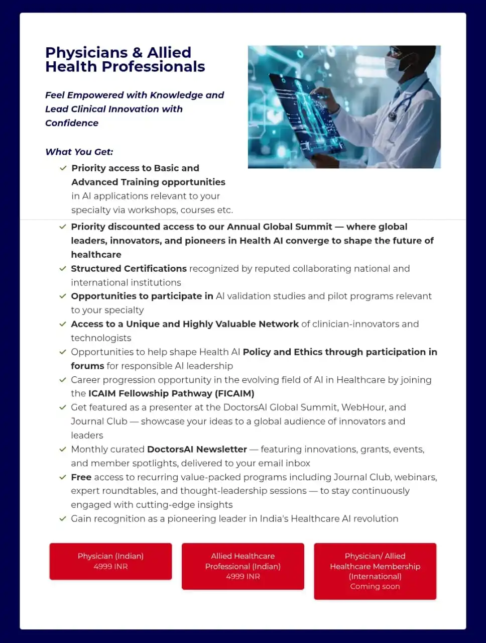 Image from Doctors AI: *The future of medicine is here, and it's powered by AI. Physicians wh...