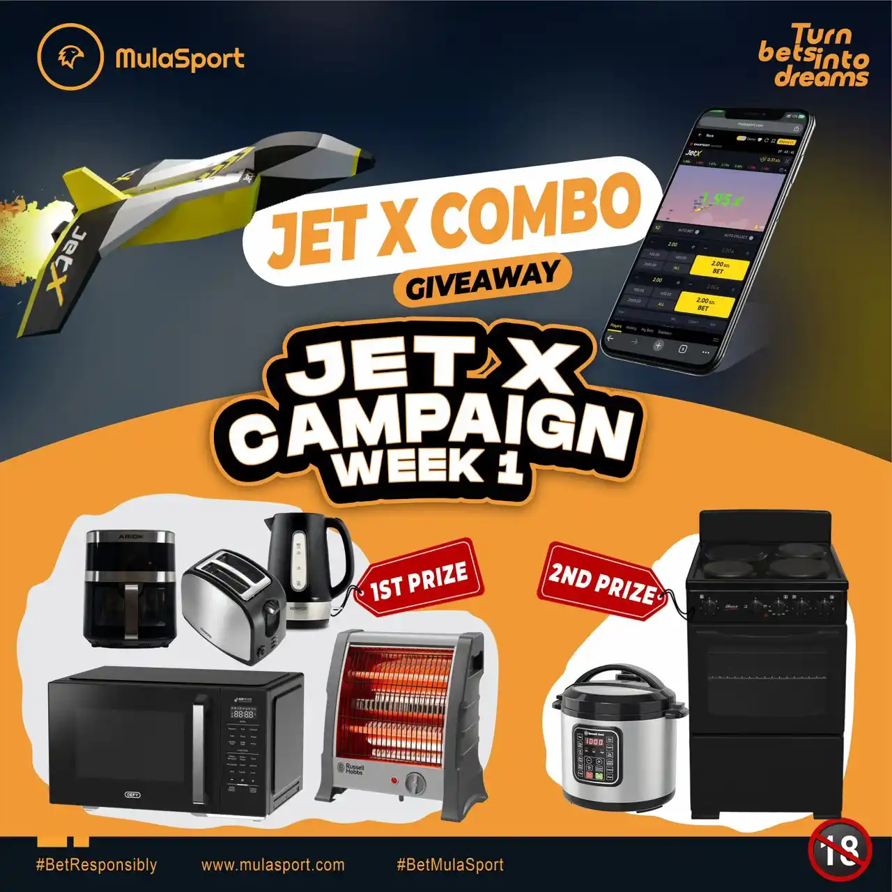Image from MulaSport: The JetX competition is back!🚀💃🏽 Its a new month, and that means N...
