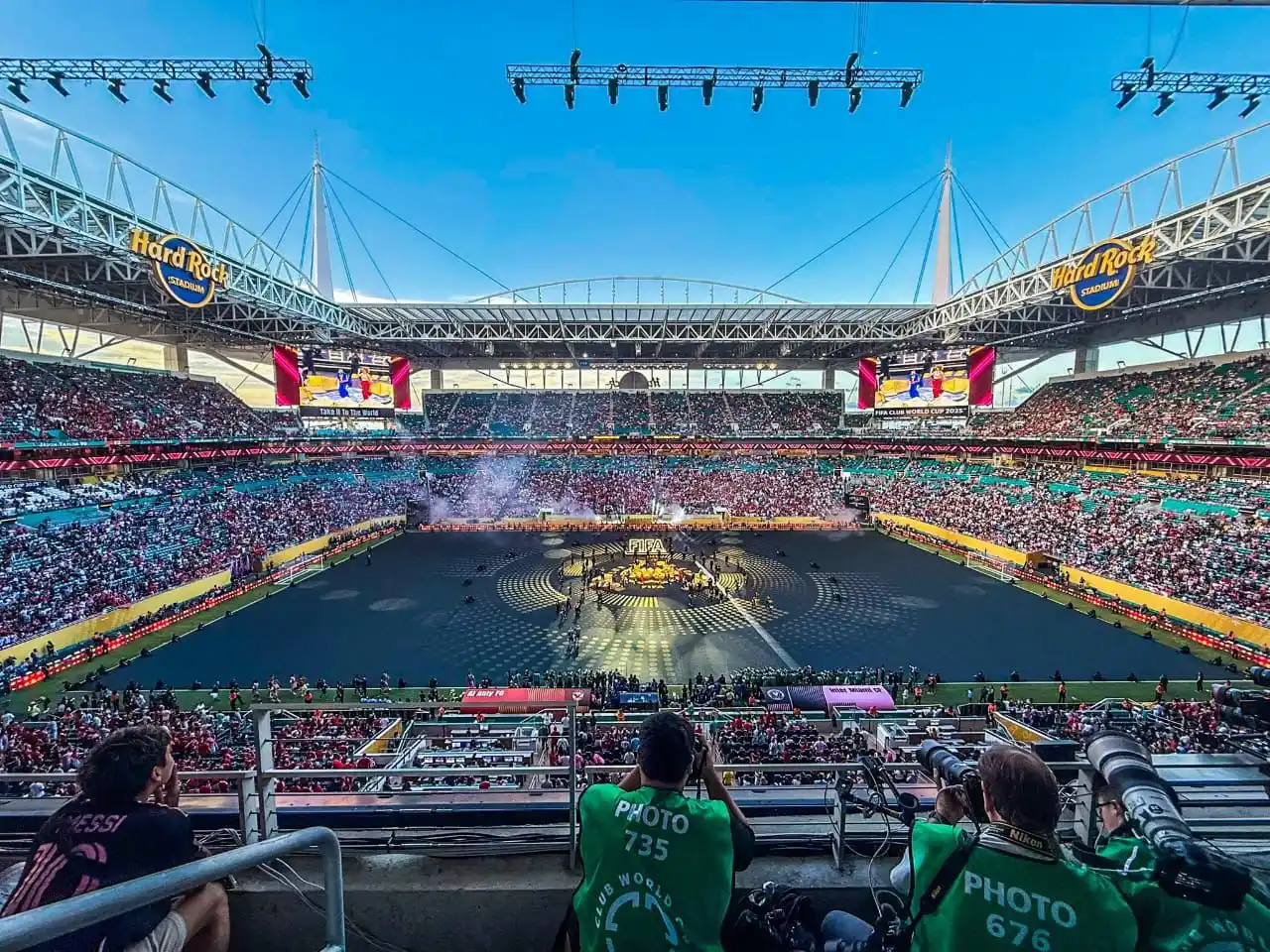 Image from DaniWalker Media : 🌎🏆 The opening ceremony for the Club World Cup is underway! 🇺🇸 <a ...