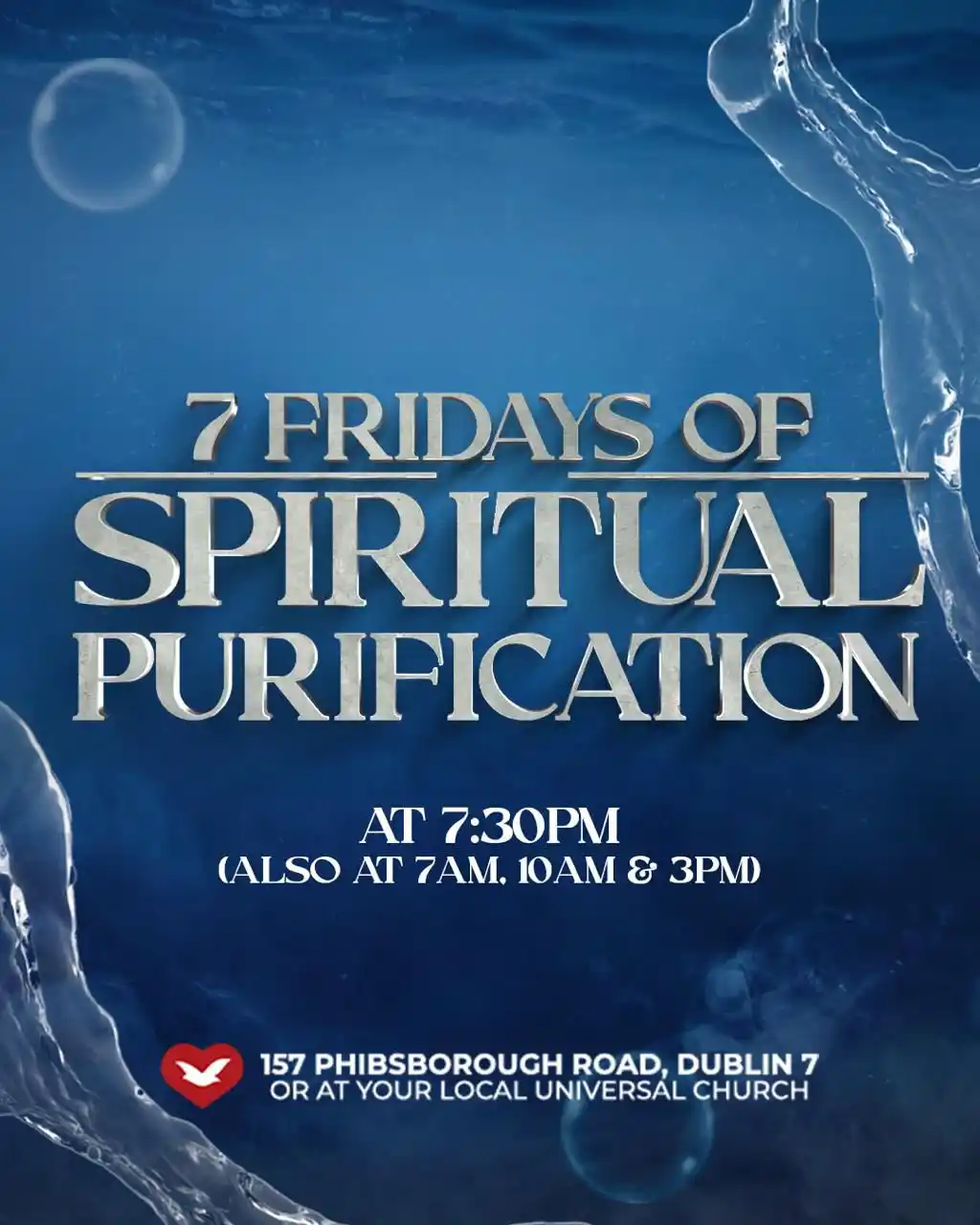 Image from Universal Church Ireland 🇮🇪: This special chain will begin this Friday, June 13 - the only Friday t...