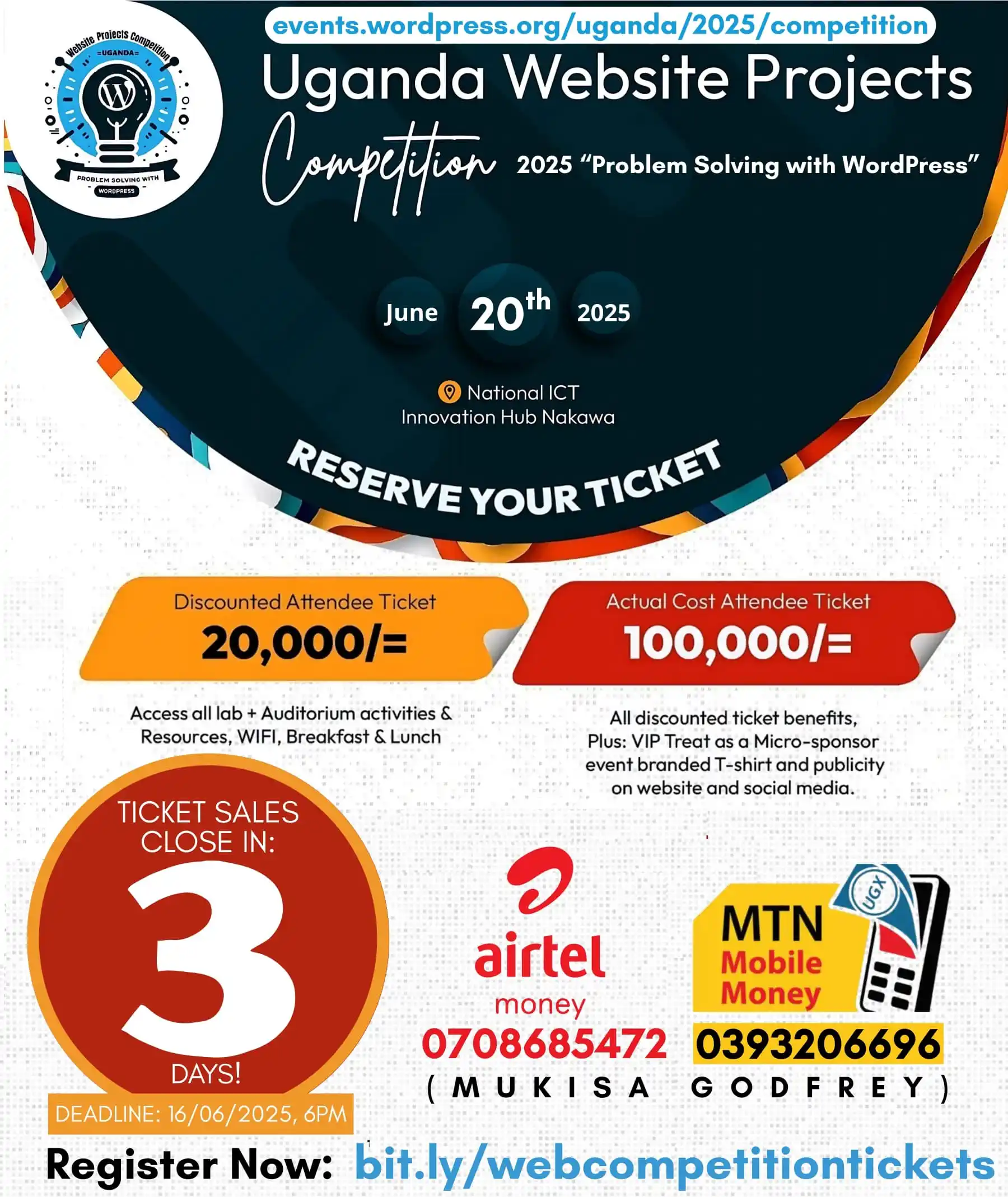 Image from Sharebility Uganda EduTech Channel: *TICKET SALES: Only 3 Days Left! 🚨* Secure your spot now for the Uga...