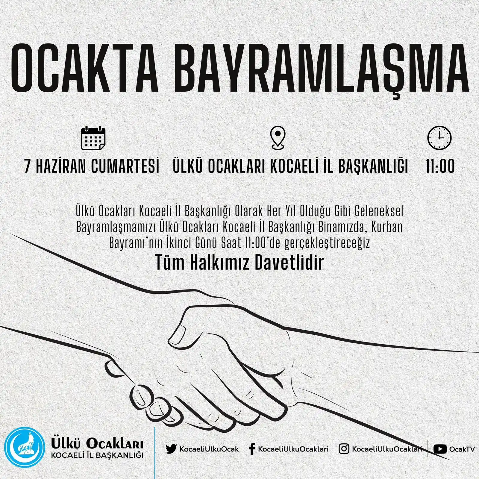 Image from Kandıra Ülkü Ocakları 🇹🇷: Ülkü Ocakları Kocaeli İl Başkanlığı Olarak Her Yıl Olduğu Gibi Gelenek...