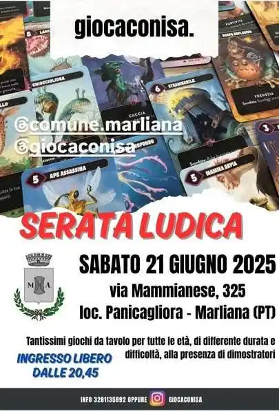 Image from Comune di marliana : Una novità assoluta per il Comune di Marliana che, sabato 21 giugno, o...