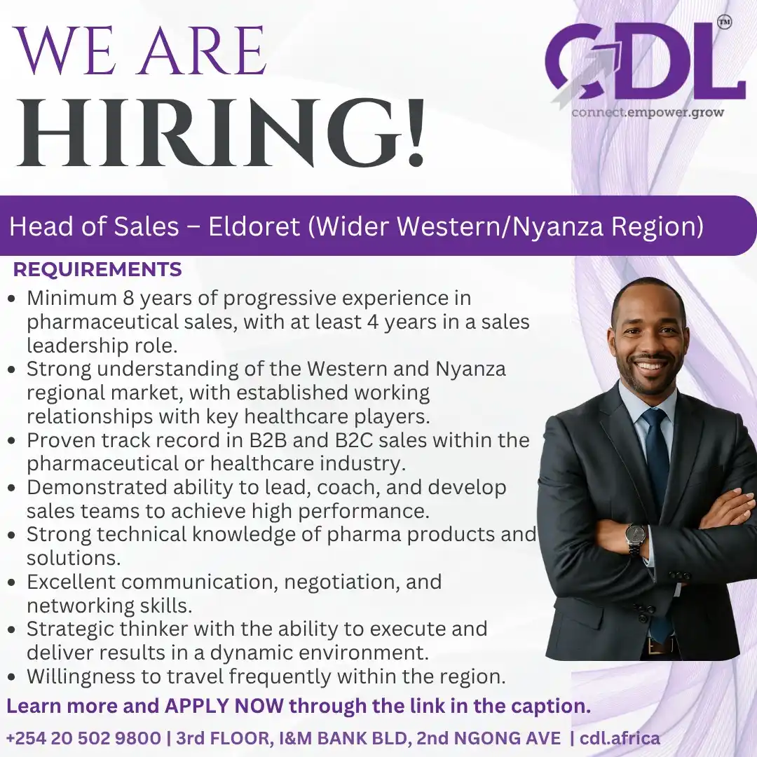 Image from Career Directions Limited: We’re Hiring! Are you a seasoned sales leader with deep roots in the p...