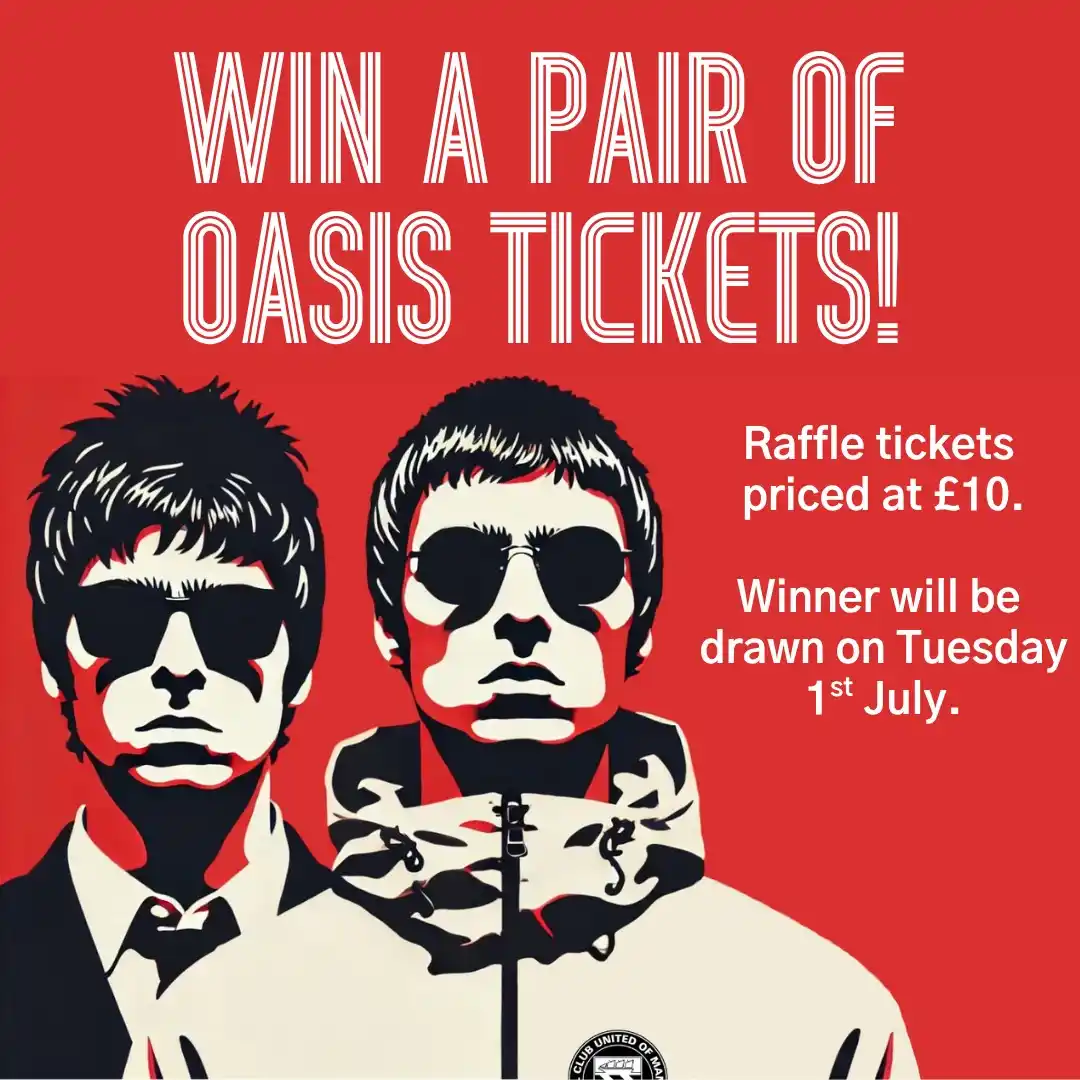 Image from FC United of Manchester: We’ve been given 2 tickets for Oasis: The Heaton Park Reunion 2025 – S...