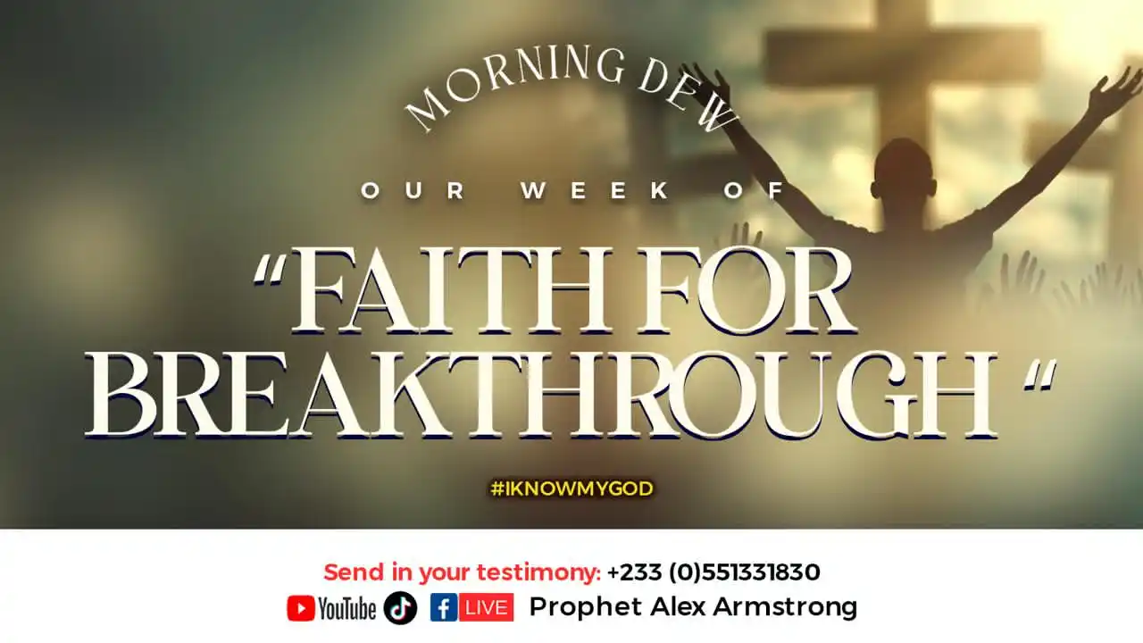 Image from Morning Dew: We're doubling down because we know breakthrough isn't a microwave mom...