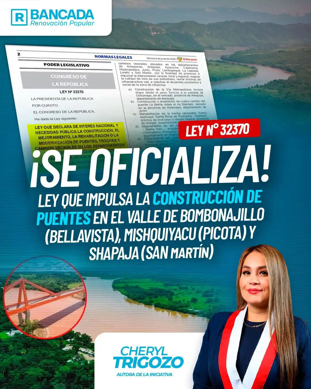 Image from Bancada Renovación Popular ✅📰🔵: ✅️ <a class="text-blue-500 hover:underline cursor-pointer" href="/hash...