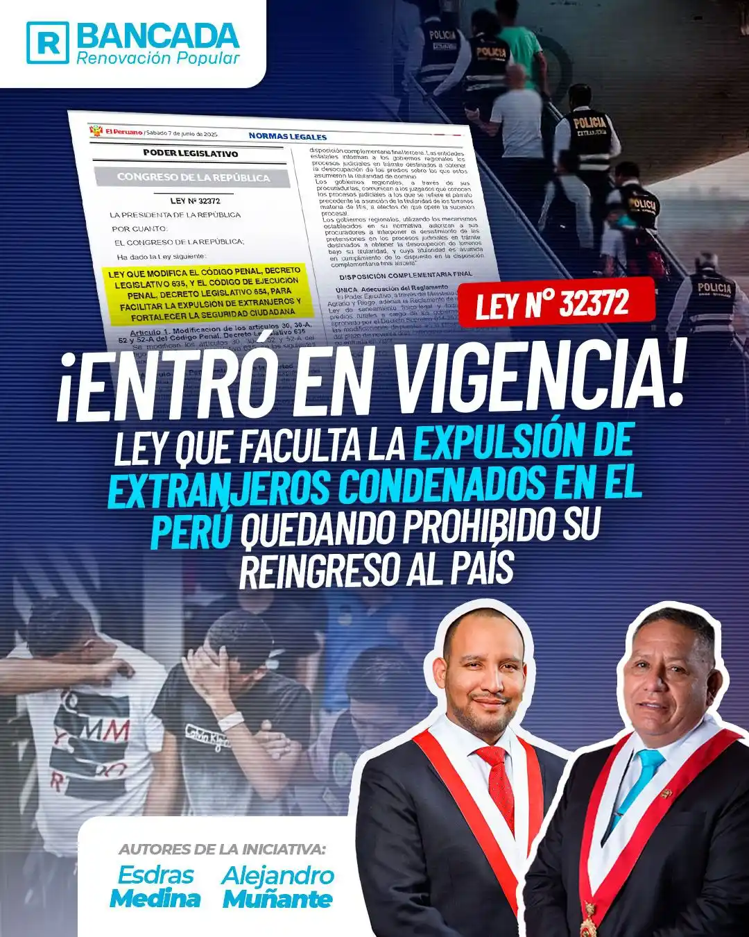 Image from Bancada Renovación Popular ✅📰🔵: ✅️ <a class="text-blue-500 hover:underline cursor-pointer" href="/hash...