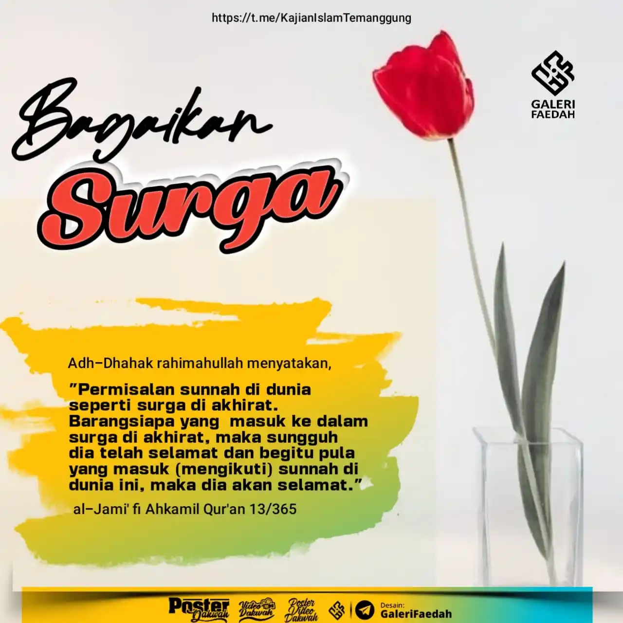 Image from Galerifaedah: *3.781. BAGAIKAN SURGA* 🗓️ Ahad, 12 Zulhijah 1446 H / 08 Juni 2025 M...